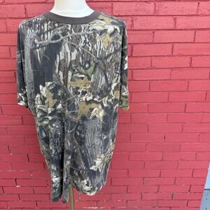 Vtg RedHead Camouflage Shirt Mens‎ 2XL Pocket Short Sleeve Hunting Outdoors